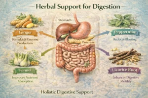 Read more about the article Herbs to Improve Digestion: Boost Nutrient Absorption Naturally