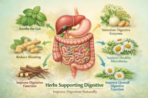 Read more about the article Herbs for Digestive Health: Natural Support for Your Gut