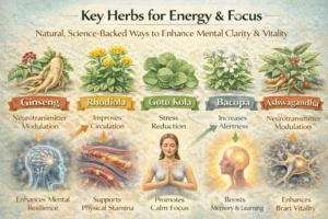 Read more about the article Herbs for Energy and Focus: Boost Vitality and Mental Clarity Naturally