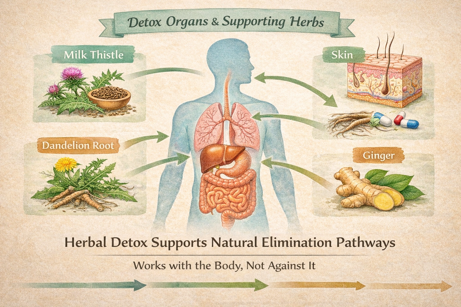 You are currently viewing Herbal Detox: Truth, Myths, and What Actually Works