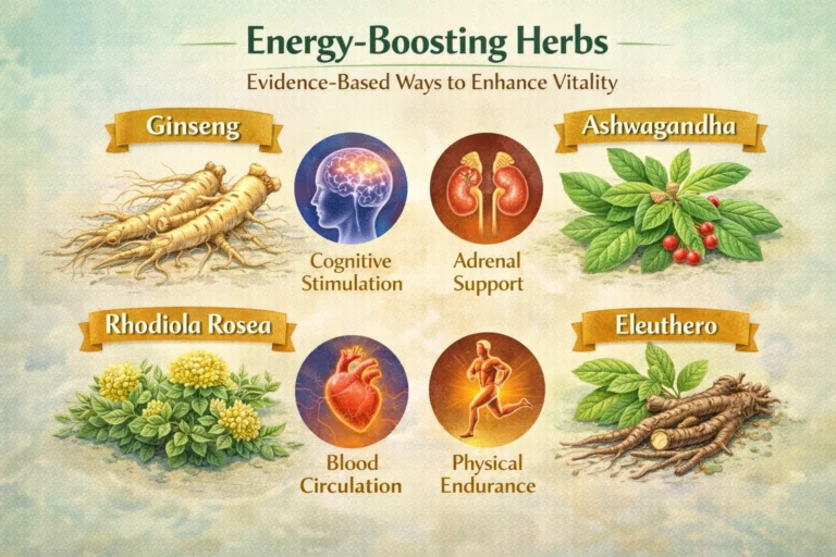 Read more about the article Herbs for Energy: Natural Ways to Boost Vitality and Stamina