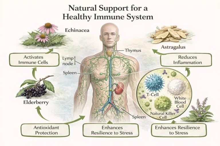 Read more about the article Herbs to Boost Immunity Naturally: Strengthen Your Body’s Defenses